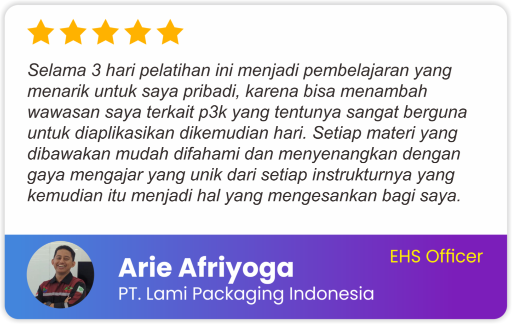 Testimoni Peserta Training