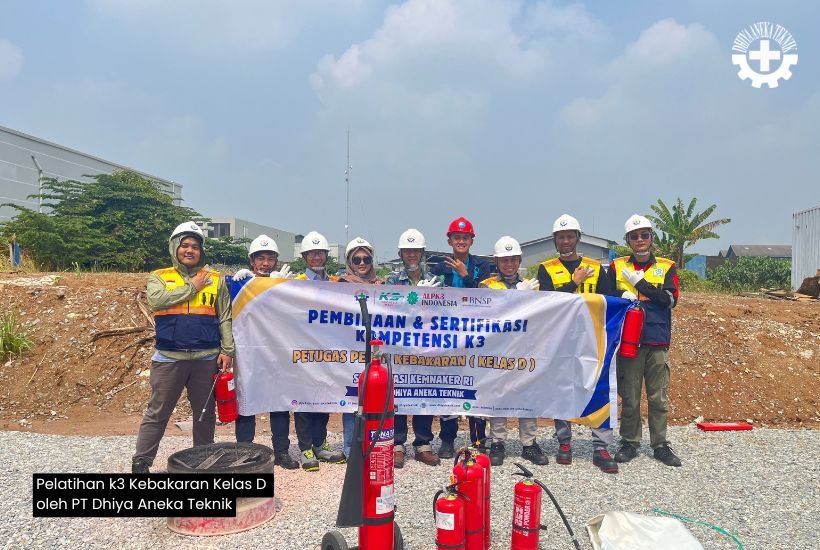 pelatihan k3 kebakaran kelas D - dhiya aneka teknik